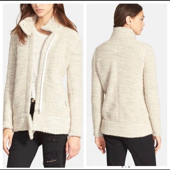 IRO Boucle Ajuma Knit Jacket sz 36 - Picture 2 of 15